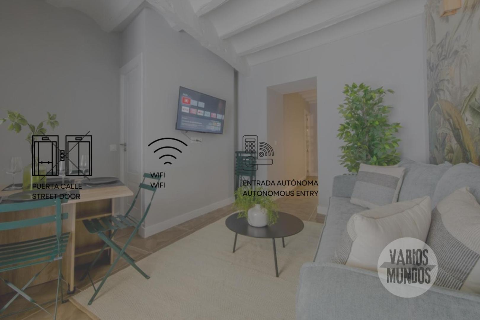 Confortable Apt Para 9Pax En El Centro De Madrid E3 Exterior photo